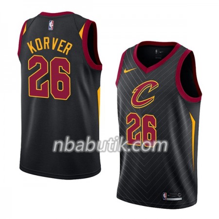 NBA Mænd Trøje Cleveland Cavaliers Kyle Korver 26 Nike 2017-18 Sort Swingman NBA Mænd Trøje Cleveland Cavaliers Kyle Korver 26 Nike 2017-18 Sort Swingman